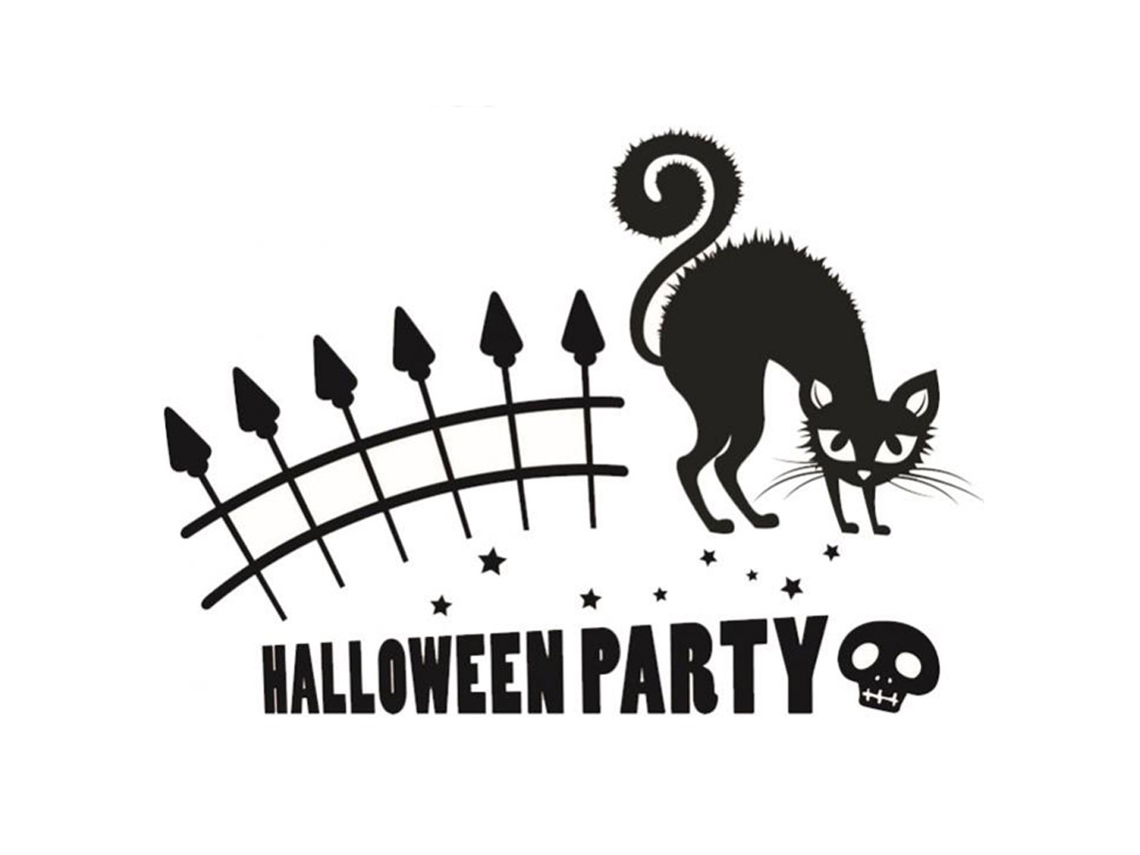 Adesivo Decorativo Halloween Parede Removível Festivo
