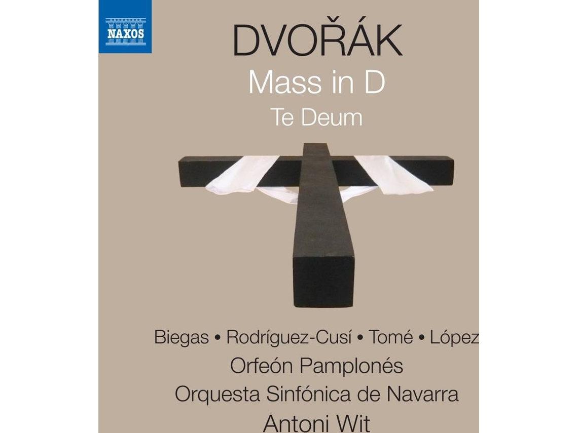 CD Wit,Antoni/Orfeon Pamplones/Navarra SO - Messe in D/Te Deum (1CD)