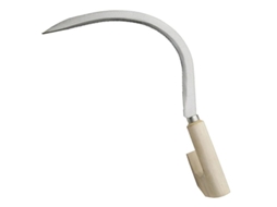 Foice de Grama WOLFPACK LINEA PROFESIONAL Cabo Torneado 22 mm Direita (Destro)