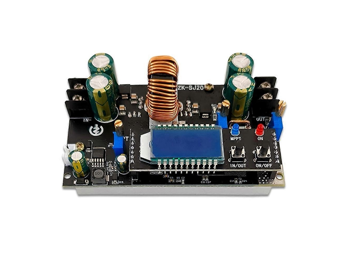 Sj20 Módulo De Elevação Automática Mppt Com Tela Lcd Slowmoose