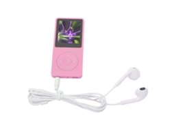 Player Mp3 Mp4 1.8in 8gb Memória 64gb Expansível 30h Reprodução Multi Funções Player Desportivo