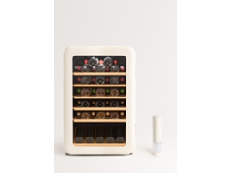 Create - Winecooler Retro - Refrigerador De Vinho Elétrico De Estilo Retro Para 12, 45 Ou 76 Garrafas