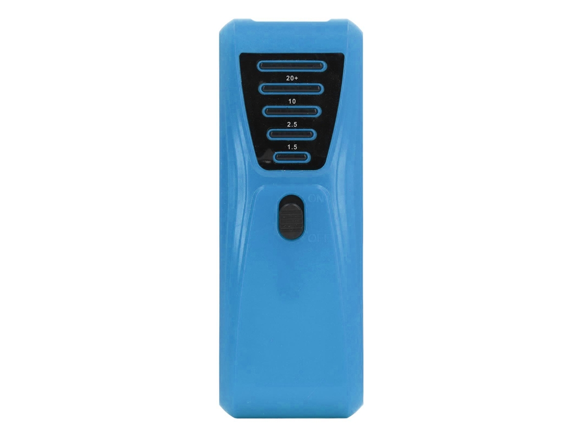 Detector de Campo Magnético EMF com 5 Indicadores LED, Medidor de Radiação Eletromagnética Azul