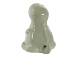 Saleiro com Tampa Dkd Home Decor Dinossauro Verde Dolomite 6.6 X 7 X 7.7 Cm 2 Pcs