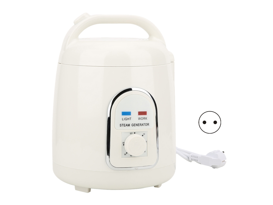 Gerador de vapor para sauna spa, 1.5l, à prova de explosão, 850w, com timer de 0 a 60 minutos | S/MARCA