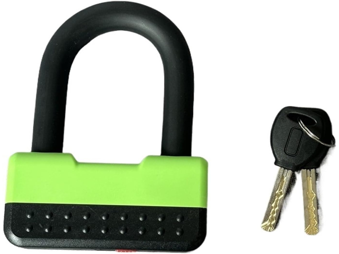 Cadeado para Guidão de Motocicleta em Forma U Bicicletas com Alta Resistência Carros Antifurto: Este