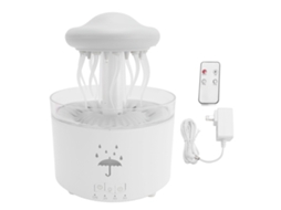 Laxiscreed Aromatizador Com Luz Led De 7 Cores, Timer E Controle Remoto Para Ambiente