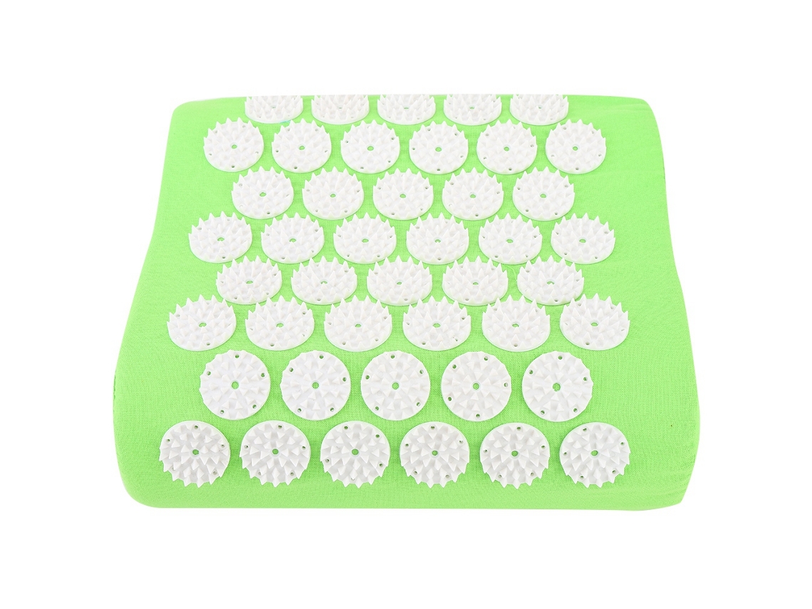Almofada De Massagem Com Acupuntura Para Alívio Do Estresse E Massagem Com Acupressão Slowmoose (verde Fruta)