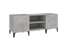 Gabinete de Registros MAISON EXCLUSIVE em Madeira Cinza Cimento Derivados (121x38x48 cm)