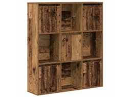 Madeira Velha Prateleira Derivados de Madeira 89x24x101,5 cm