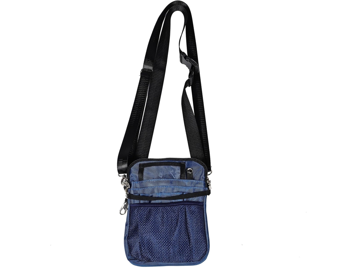 Bolsa de cintura multifuncional Toyandona para enfermeiras, em tecido Oxford com vários compartimentos.