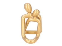 Escultura de Casal Abraçando LAXISCREED para Decoração