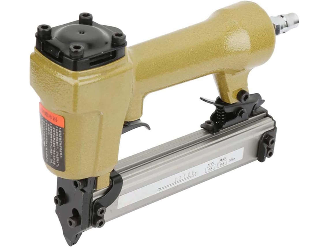 Lurelia, Pregador Pneumático, 100 Grampos, Aço, Para Marcenaria E Janelas