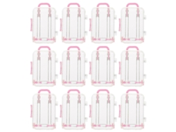 12pçs Caixas De Presente Portáteis Suprimentos Para Presentes Decoração De Casamento Caixas De Doces Criativas Hengjian