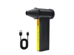 Ventilador Elétrico Turbo Jet de 160.000 Rpm com Motor Sem Escovas, Ventilador Turbo Violent e Recarregável Via Usb BRILVIBERA