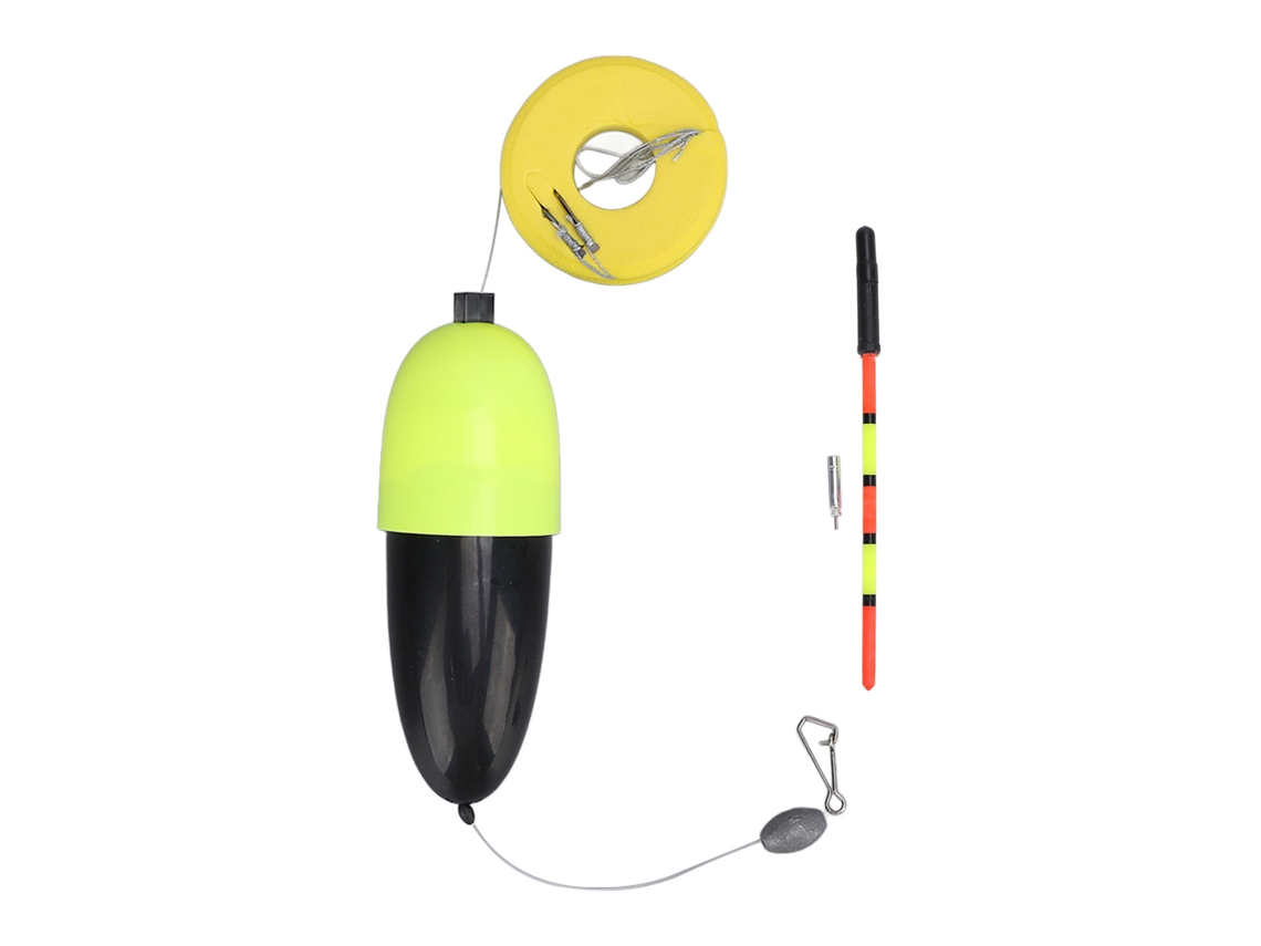 Mali conjunto de Isca Automática com Vara Flutuante de Abs para Pesca Acessório
