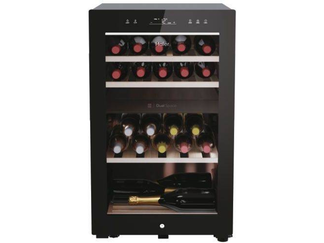 Cave de Vinho HAIER HWS42GDAU1 G (42 Garrafas - Cinzento)