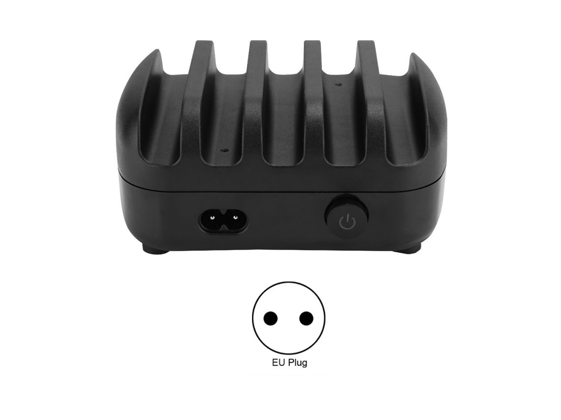 Orico Duk-5p Estação De Carregamento Usb De Alta Potência Com Múltiplas Interfaces Carregador De Celular Preto