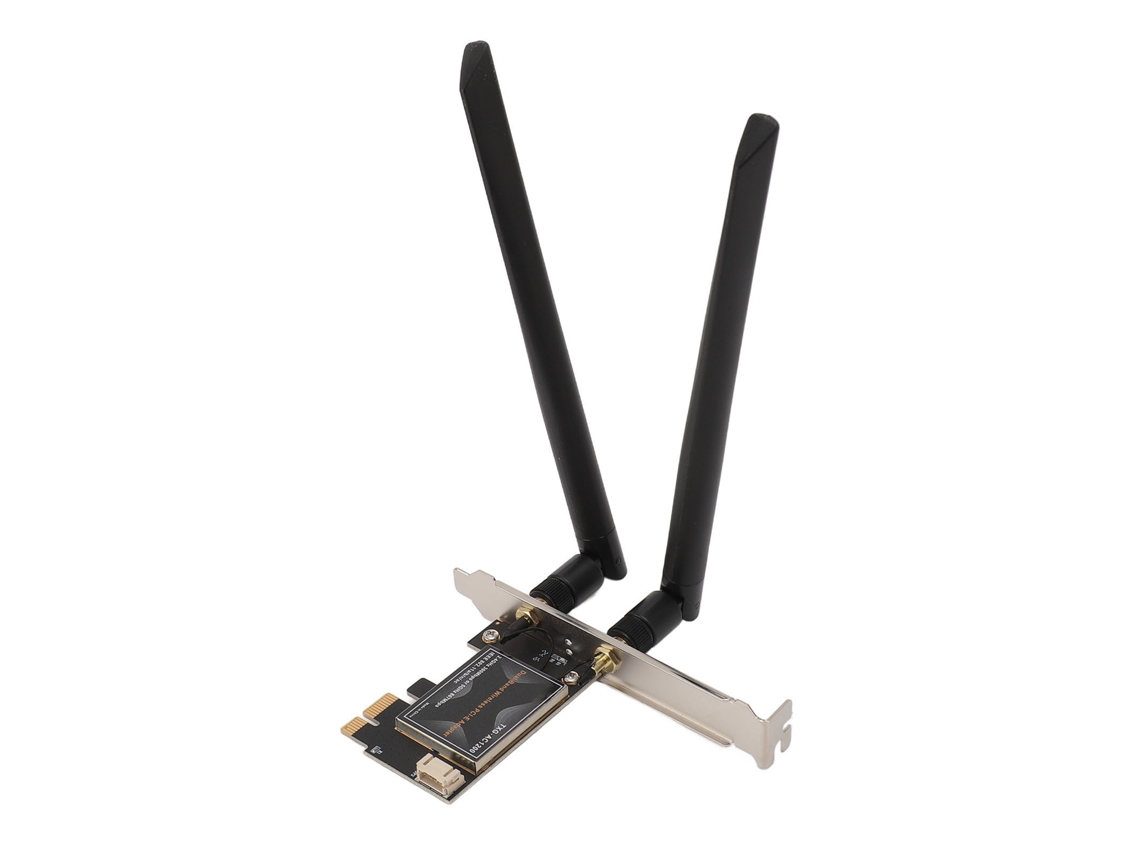 Adaptador De Placa De Rede Sem Fio Pciex1 867mbps Bluetooth 4.1 Antena Dupla 8db