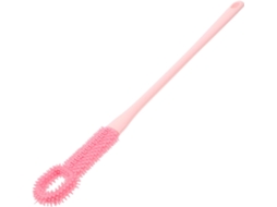 Escova De Banho Bestyash, Limpeza E Esfoliação, Cabo Longo, Ergonômica, Confortável E Fácil De Usar, Rosa