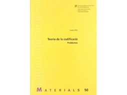Livro Teoria de la codificació problemes de Josep Rifà I Coma (Espanhol)