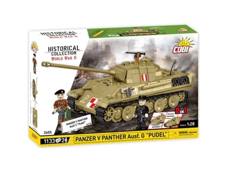 Coleção Histórica Panzer V Panther Ausf. G Cobi