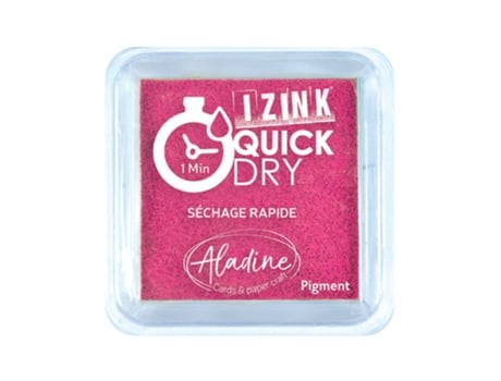 Almofada de Carimbo ALADINE Izink Quick Dry Rosa 19535