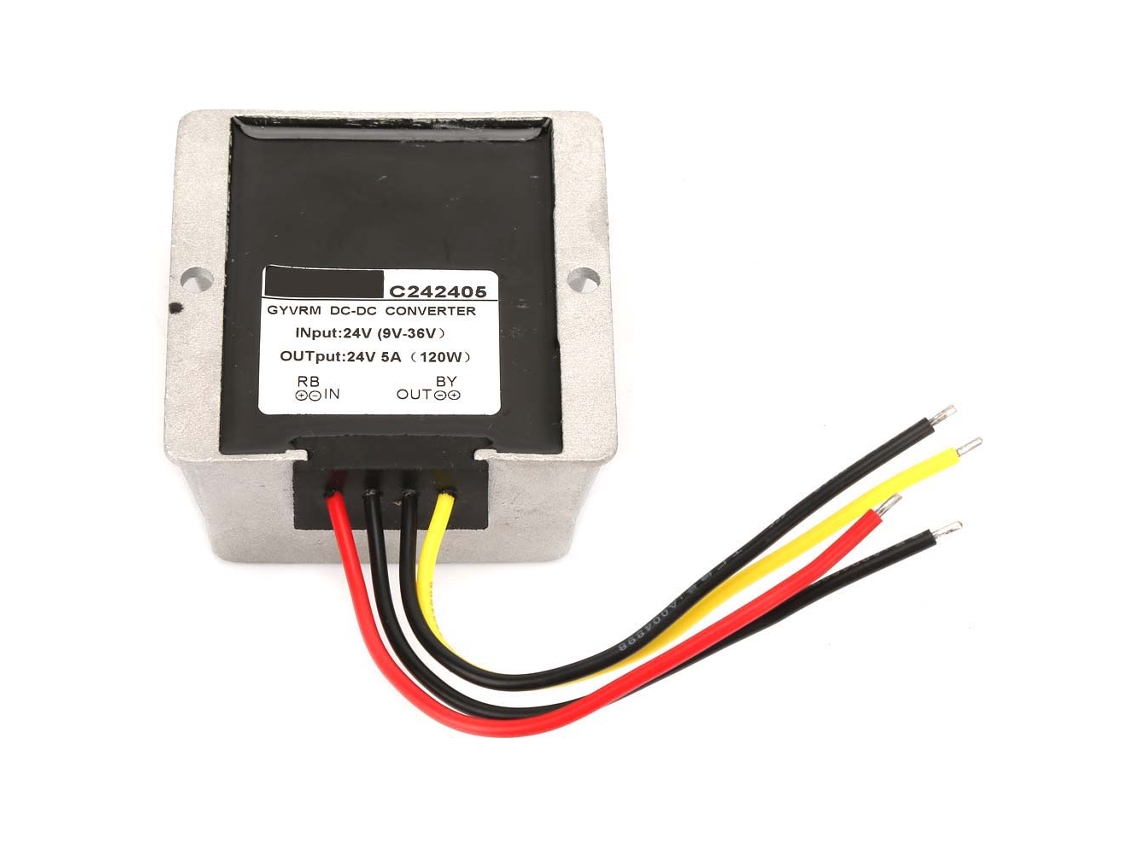 Módulo Regulador de Voltaje Auto Step Up/down Conversor Boost/buck 9 36v para 24v (5a)