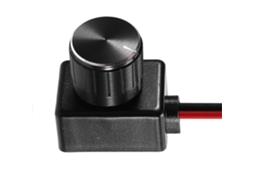Interruptor Dimmer Universal Pmm De Baixa Tensão 12/24v Para Leds, Com Botão Metálico, Ideal Para Luzes De Led Em Veículos Recreativos, Tetos Internos
