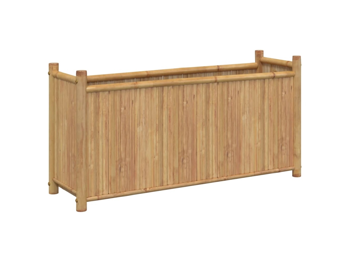 Planter, Planters Vidaxl Marrom Bambu (100 X 30 X 50 Cm)