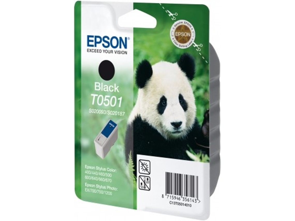 Tinteiro Epson T0501 Preto (C13T05014020 - 540 páginas)