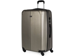 Mala de Viagem Grande ITACA ABS Bege (100 L)