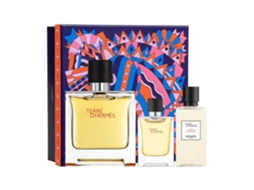 Conjunto Perfume + After Shave + Miniatura HERMES Terre (75 ml + 40 ml + 12.5 ml)