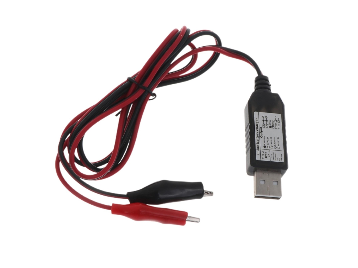 Cabo De Carregamento Usb Universal Para Carregador De Bateria Recarregável 3.7v 14500 16340