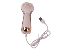 Usb Elétrica Silicone Facial Scova Escova De Rosto À Prova D'água Sonic Vibration Cleanser Limpeza Profunda Dois Poros Massageador*