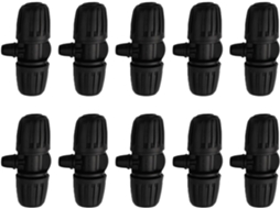 Kit De 10 Conectores Em Formato T Para Mangueira Jardim, Irrigação