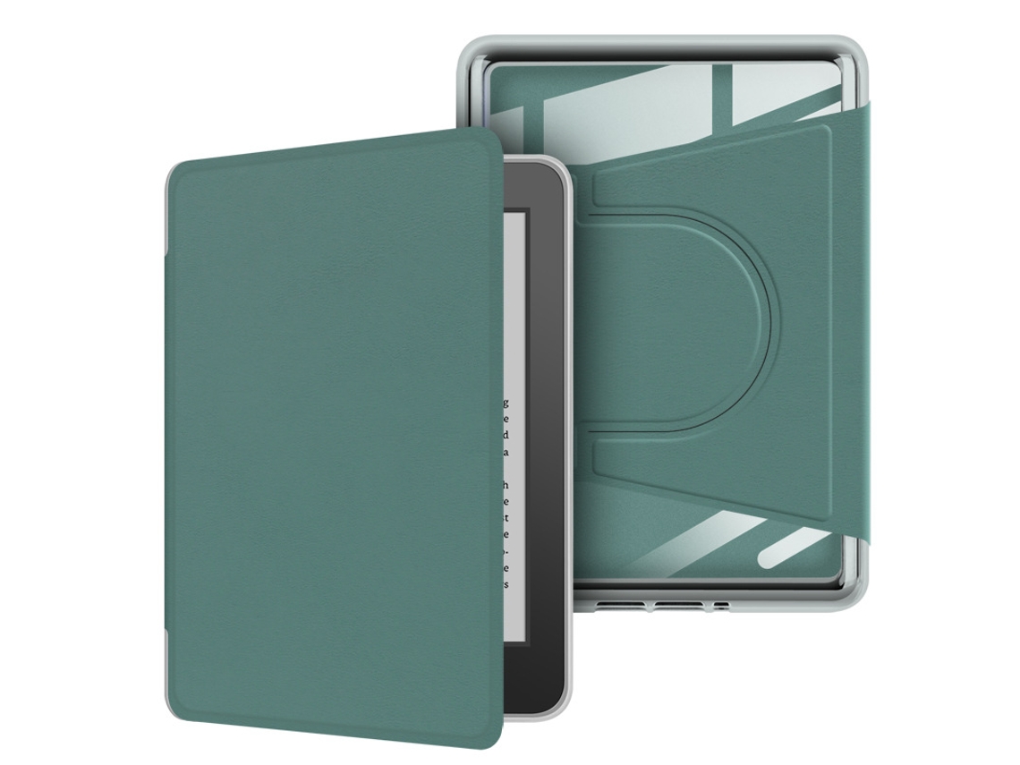 Capa Para Kindle Paperwhite 6 12ª Geração (7") 2024 Verde Escuro Cuich