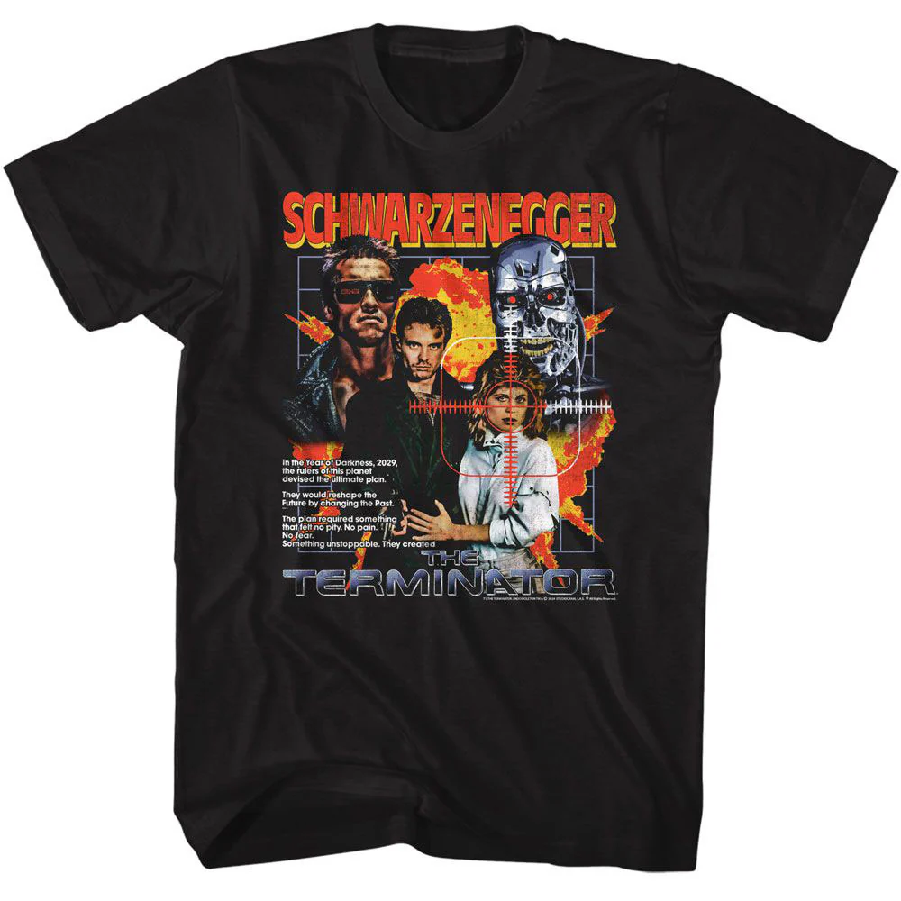 Rockinstone Terminator Terminator Dynamic Collage T-shirt（m）