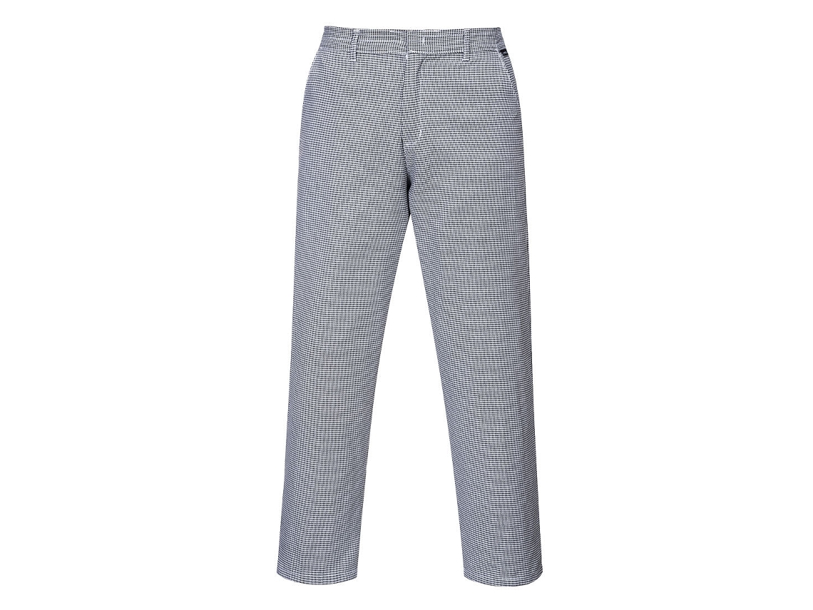 Calças De Chef Harrow Conforto E Estilo Na Cozinha / Pied De Poule / S Portwest
