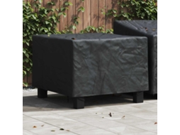 Vidaxl Capa Para Móveis Preto 99 X 99 X 60 Cm Tecido Oxford 210d