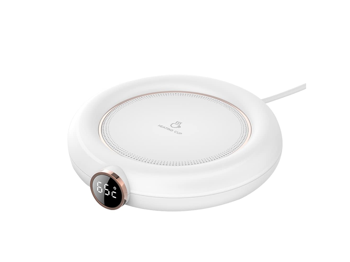 Lurelia Aquecedor De Canecas Usb 167°f Desligamento Automático Cerâmica Azul Para Café Chá