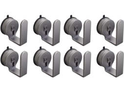 Ganchos De Parede Ferro Inoxidável, Fáceis De Instalar, Multifuncionais Decoração De Natal, Organizador Doméstico E