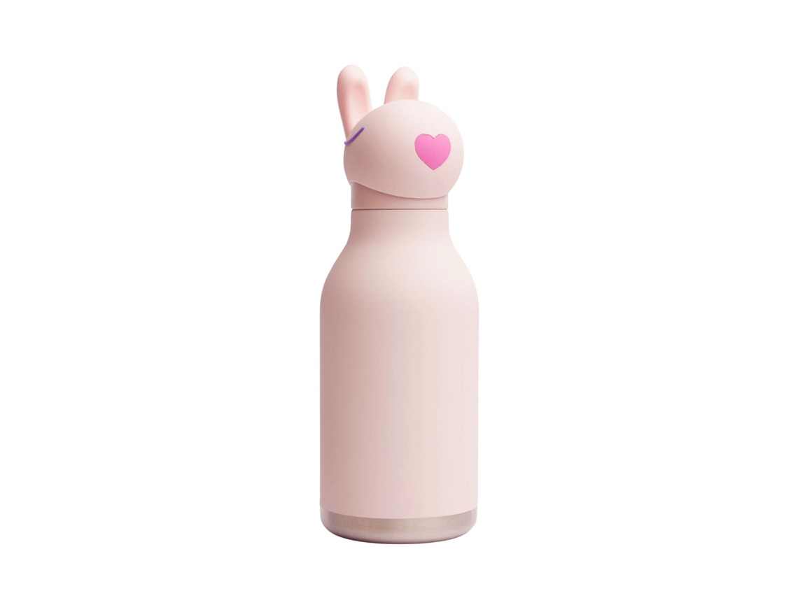 Garrafa Térmica Com Palhinha Asobu Bestie 460ml Coelho Sbv44bunny