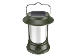 Lâmpada Solar Portátil Led para Camping com Dimmer