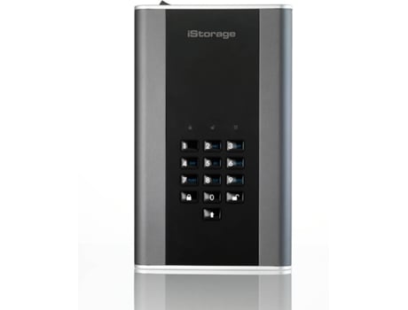 Disco HDD externo ISTORAGE diskAshur DT 2 4 TB (4 TB - USB 3.1)