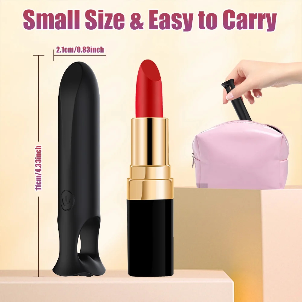 (z39) Mini Vibrador Bala, Massageador Estimulador De Mamilos E Clitóris Feminino, 10 Modos De Vibração, Brinquedo Sexual Feminino