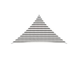 Vidaxl Vela De Sombra 2,5 X 2,5 X 3,5 M Hdpe Triangular