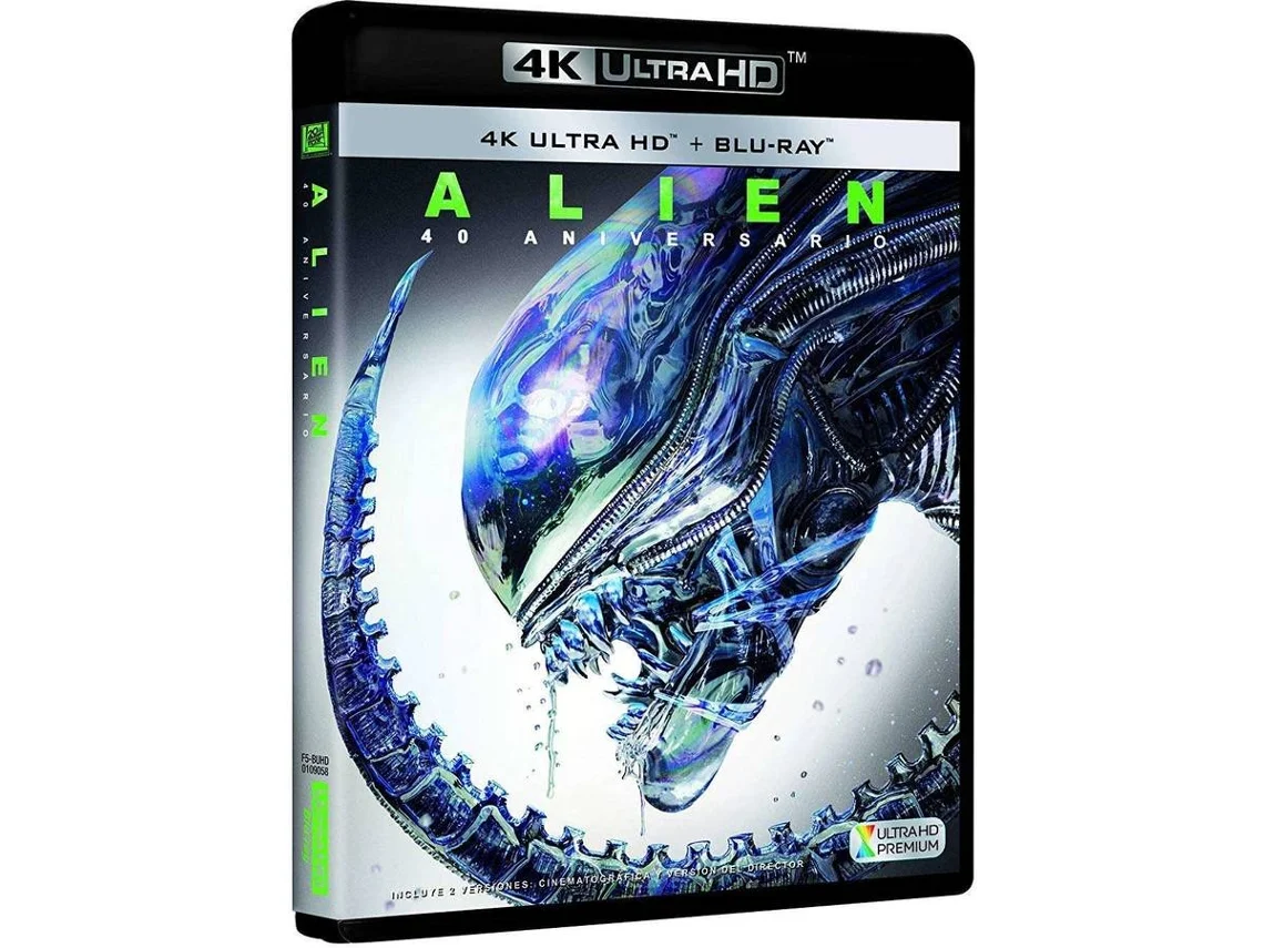 Blu-Ray Alien Blu-Ray Uhd (Edição em Espanhol)