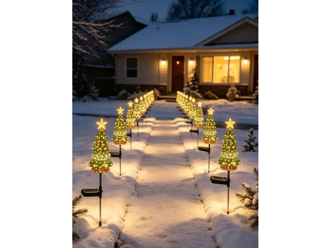 Luzes Decorativas De Jardim Para Gramado Com Base Para Dszb