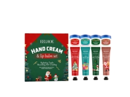 Kit Creme Mãos Bálsamo Labial Natal